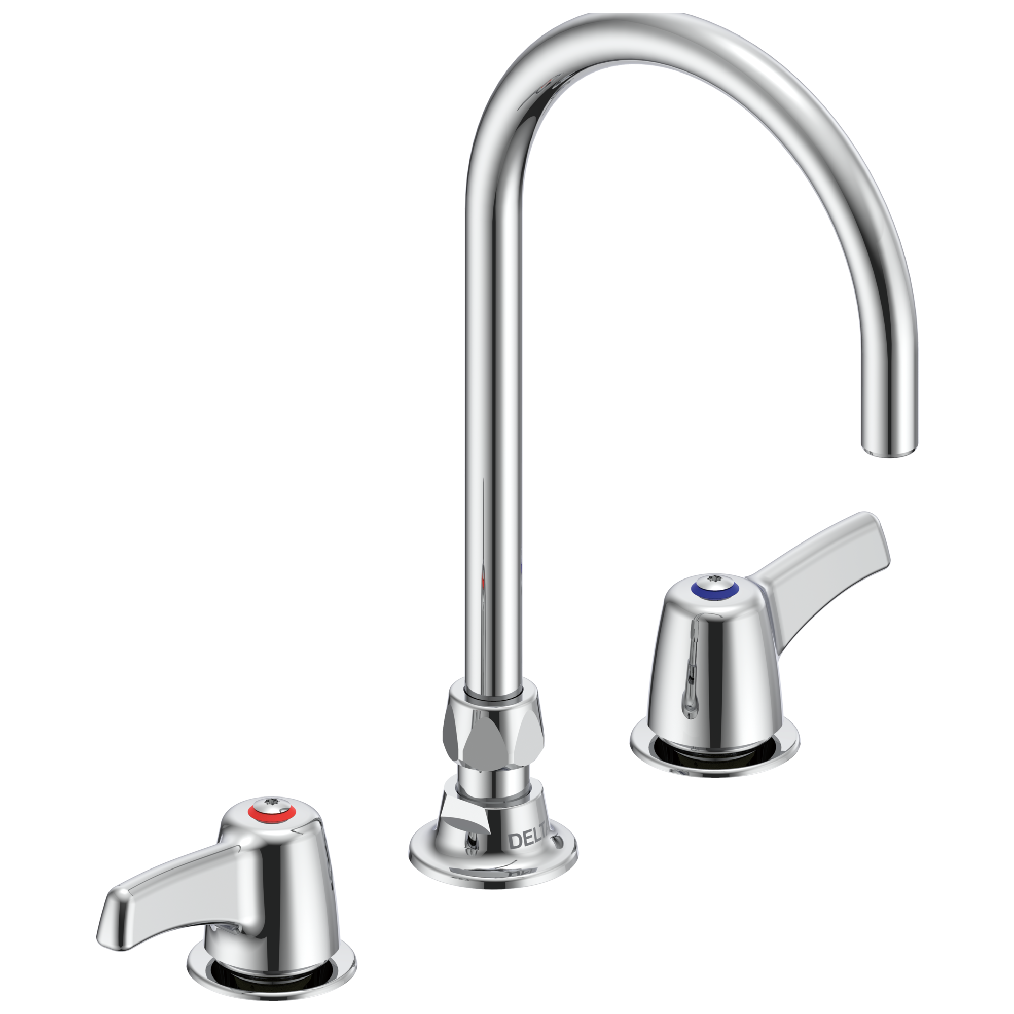 Delta 27C2973 Two Handle 8″ Below Deck Mount Faucet