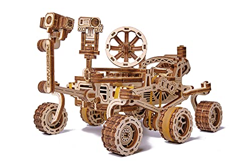 Wood Trick Mars Rover 3D Wooden Puzzle – Build & Explore a Functional Model for All Ages