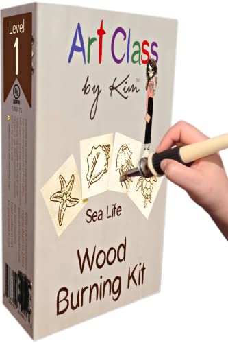 DIY Wood Burning Kit – for Beginner Pyrography to Mastery – Professional Video Instruction, Pyrography Pen, Tracing Tool, Wood Burner, 3 Pro Tips,