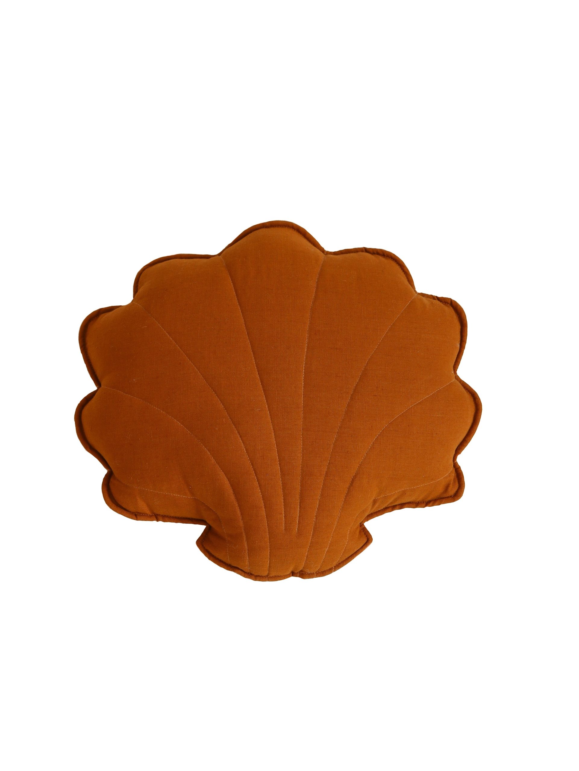 Linen Caramel Shell Pillow