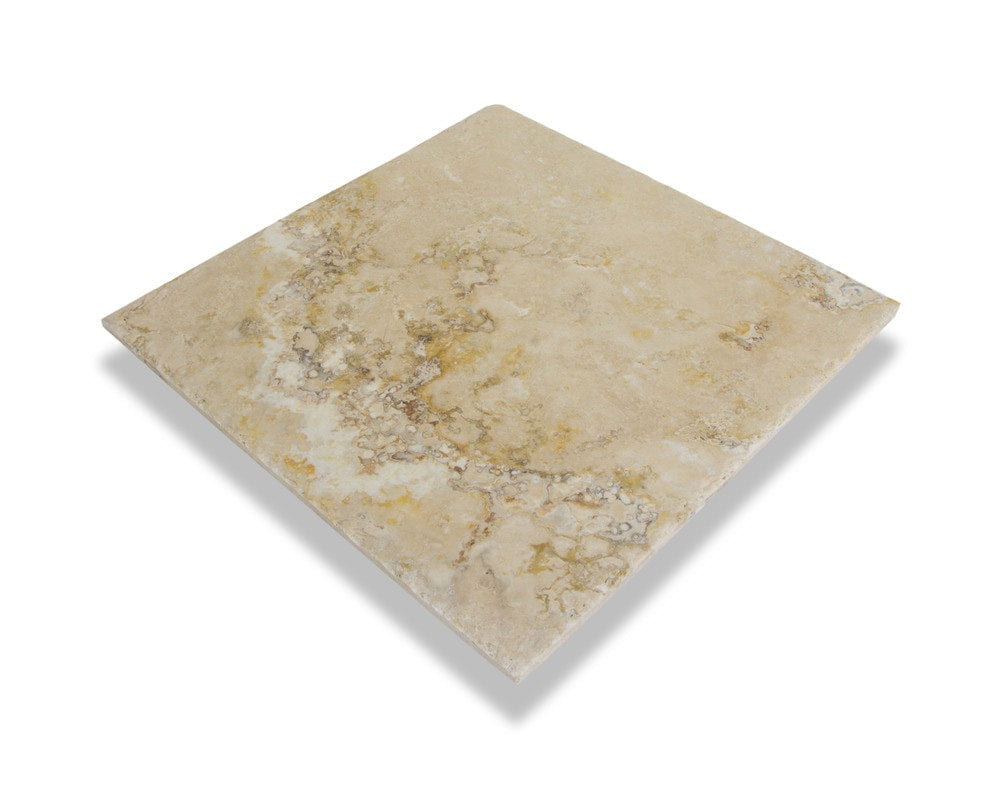 Mina Rustic Travertine Tiles-Chiseled