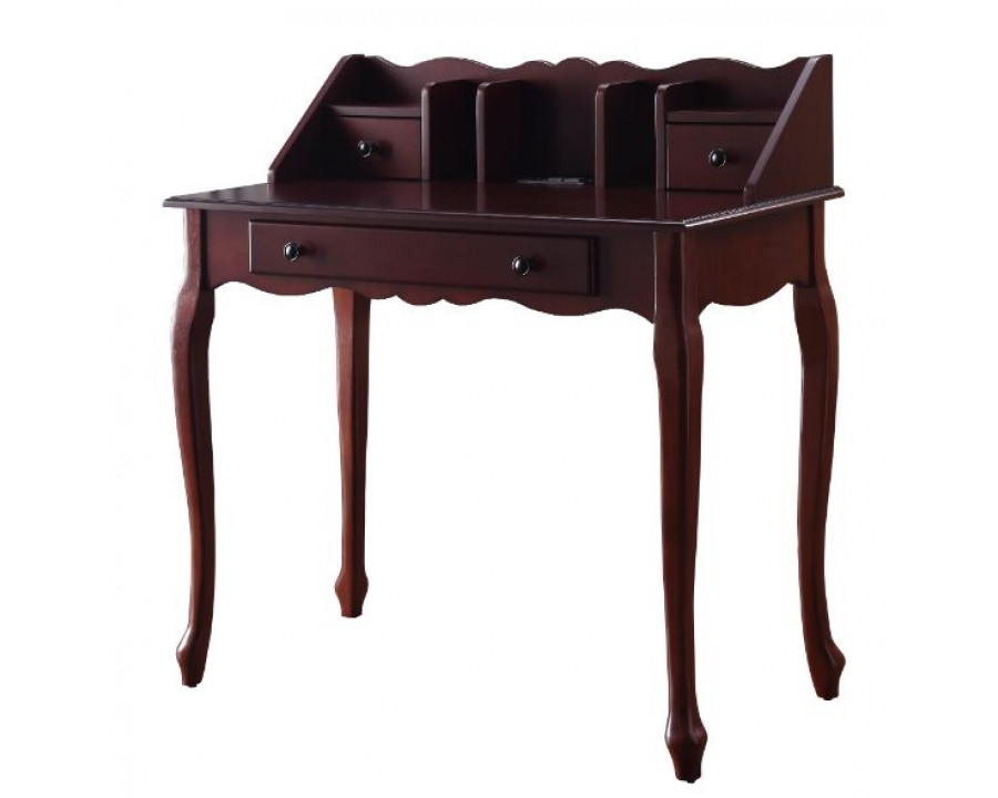 ACME – Maral Writing Desk with Usb in Espresso