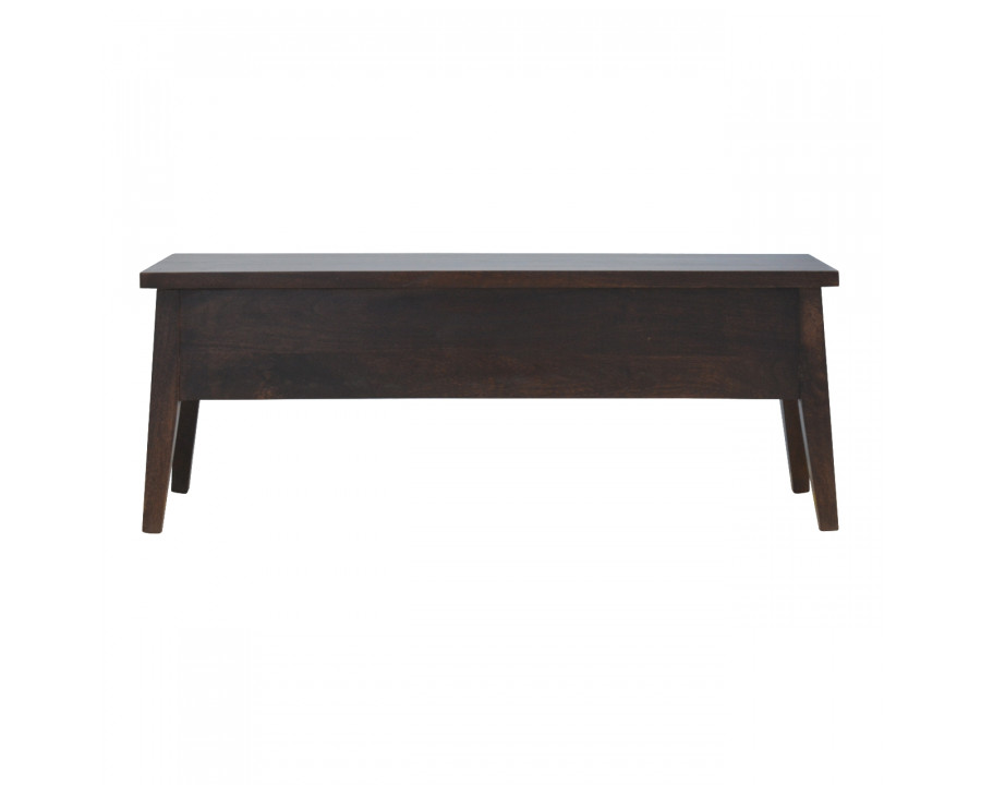 Artisan – Hallway Storage Bench in Walnut