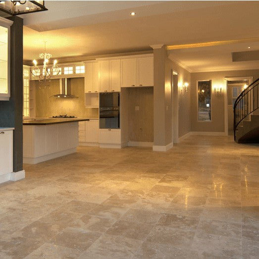 Denizli Beige Travertine Tiles