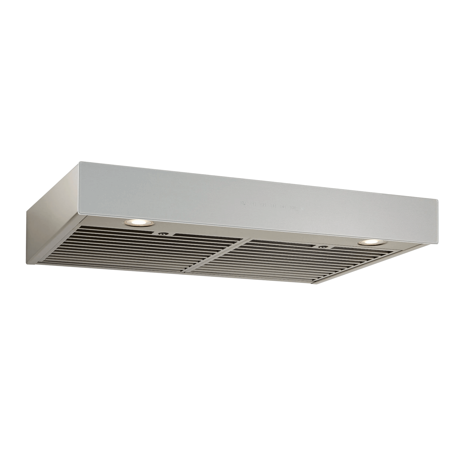 30-INCH UNDER-CABINET RANGE HOOD W/ PURLED™, ENERGY STAR, 550 MAX BLOWER CFM, BRUSHED GREY GLASS (UCB3 SERIES)