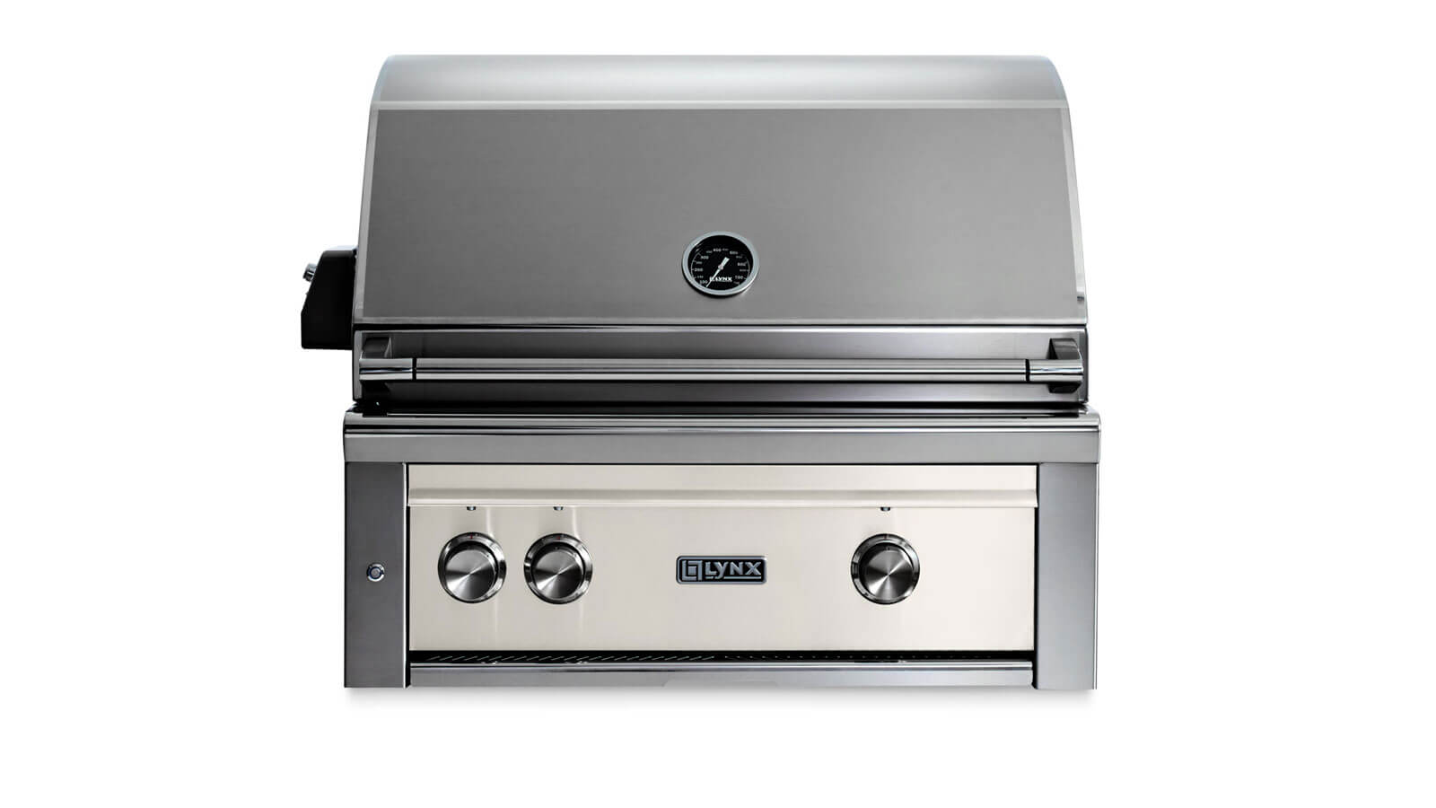 30″ Built-In Grill – All Trident™ w/Rotisserie – Glacier