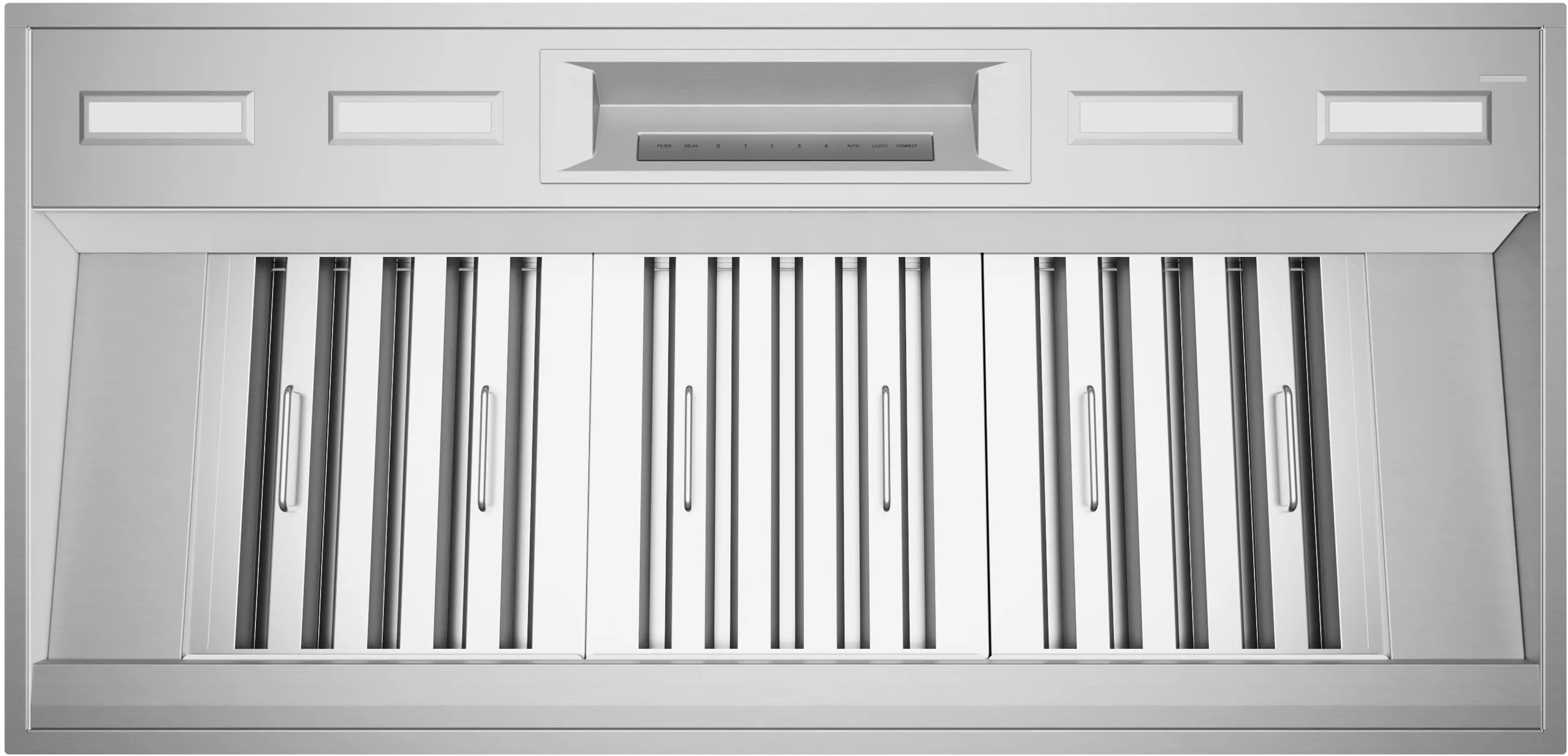 Professional Low-Profile Wall Hood 48” Stainless Steel