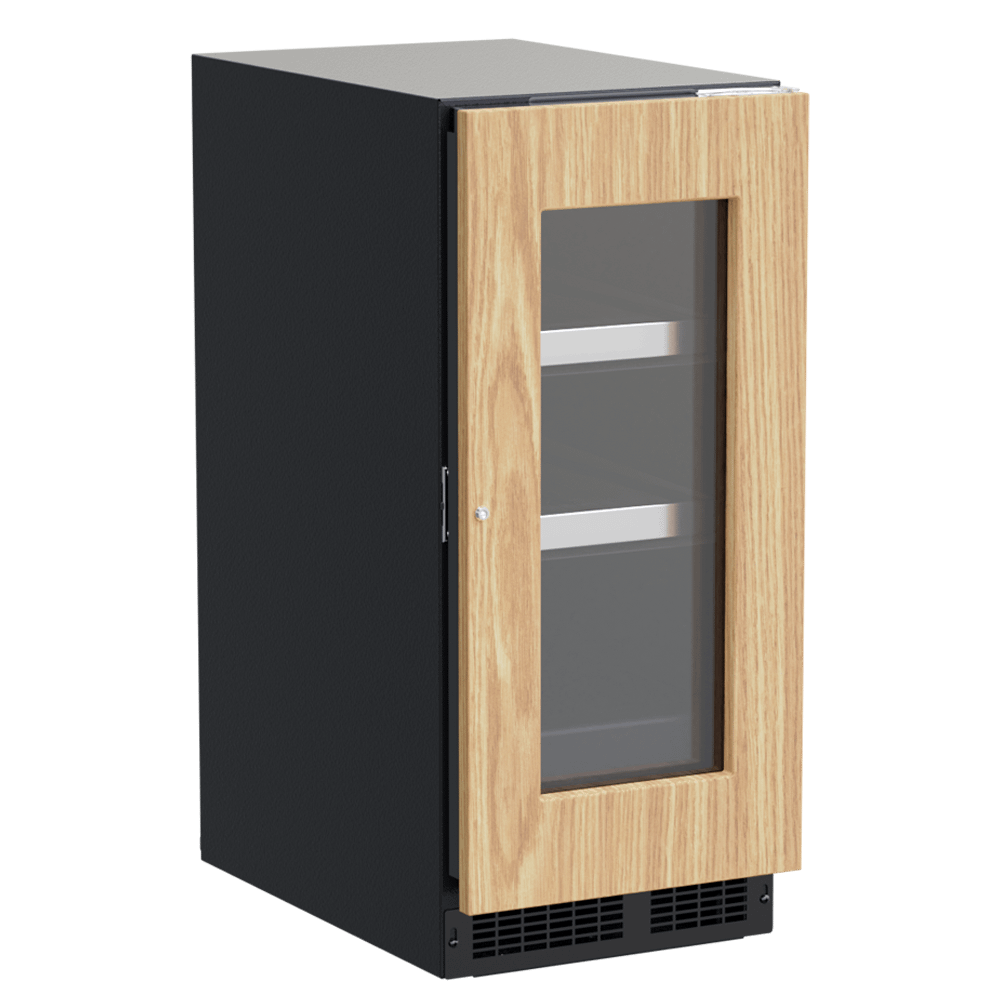 15-In Professional Built-In Beverage Center With Reversible Hinge with Door Style – Panel Ready Frame Glass, Lock – Yes