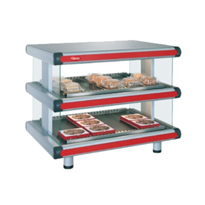 Hatco GR2SDH-24D – Heated Merchandiser, 24″W, (2) shelves with (10) rods