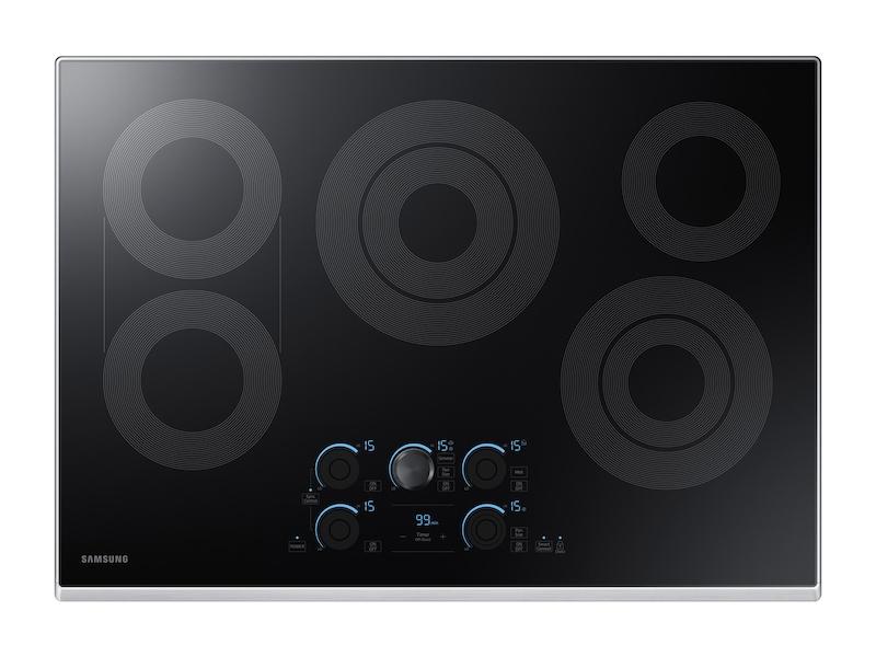 30″ Smart Electric Cooktop with Sync Elements in Stainless Steel