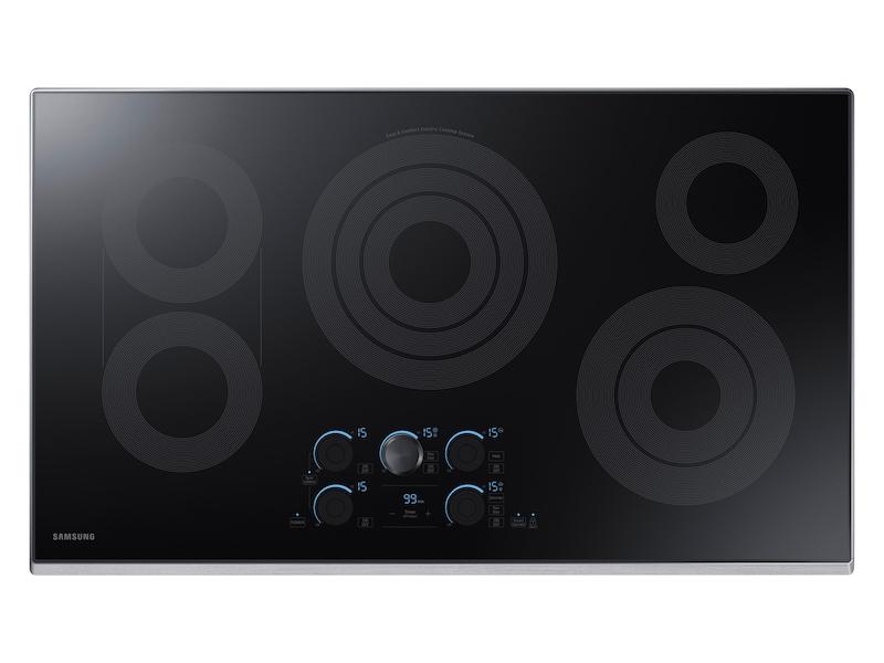 36″ Smart Electric Cooktop with Sync Elements in Stainless Steel