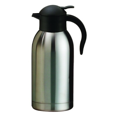 Service Ideas SJ20SS – Slim Carafe, 2 liter, 5″ x 7-1/4″ x 12″, stainless (Case of 6)