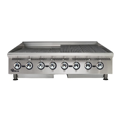 Star 8148RCBB – Ultra-Max Radiant Gas Charbroiler, 48″ w, Cast-Iron grates, 160K BTU