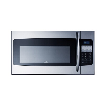 Summit OTRSS301 – Microwave, 29.88″W, 1.6 cu. ft., stainless steel front, ducted or ductless, stainless steel exterior