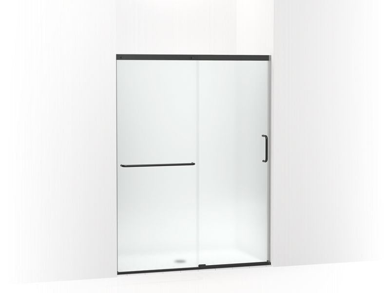 KOHLER K-707607-6D3 Elate Sliding shower door, 70-1/2″ H x 50-1/4 – 53-5/8″ W, with 1/4″ thick Frosted glass