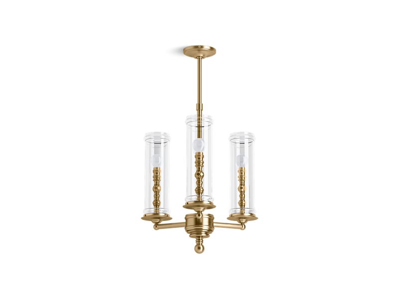 KOHLER 23342-CH03 Damask Three-light chandelier