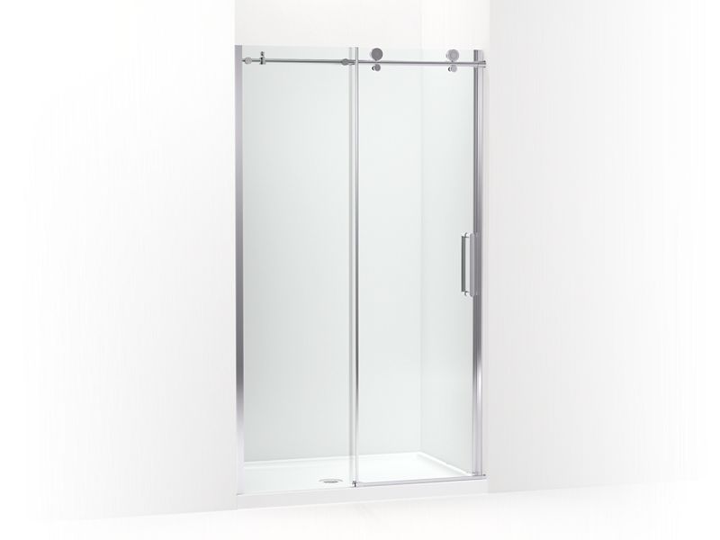 KOHLER 706081-L Composed 78″ H sliding shower door with 3/8″ – thick glass