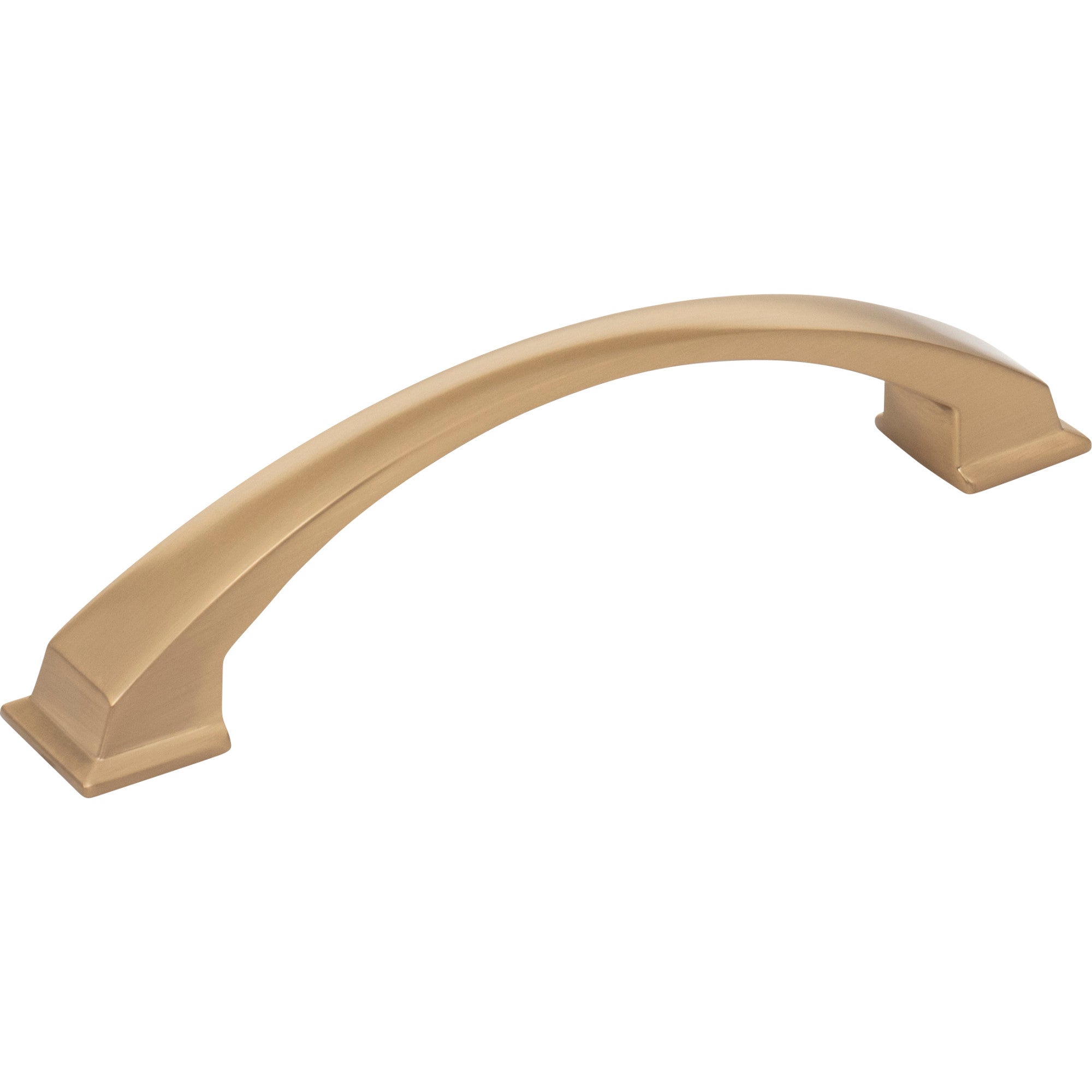 JEFFREY ALEXANDER 944-128SBZ Roman 128 mm Center-to-Center Arch Pull – Satin Bronze