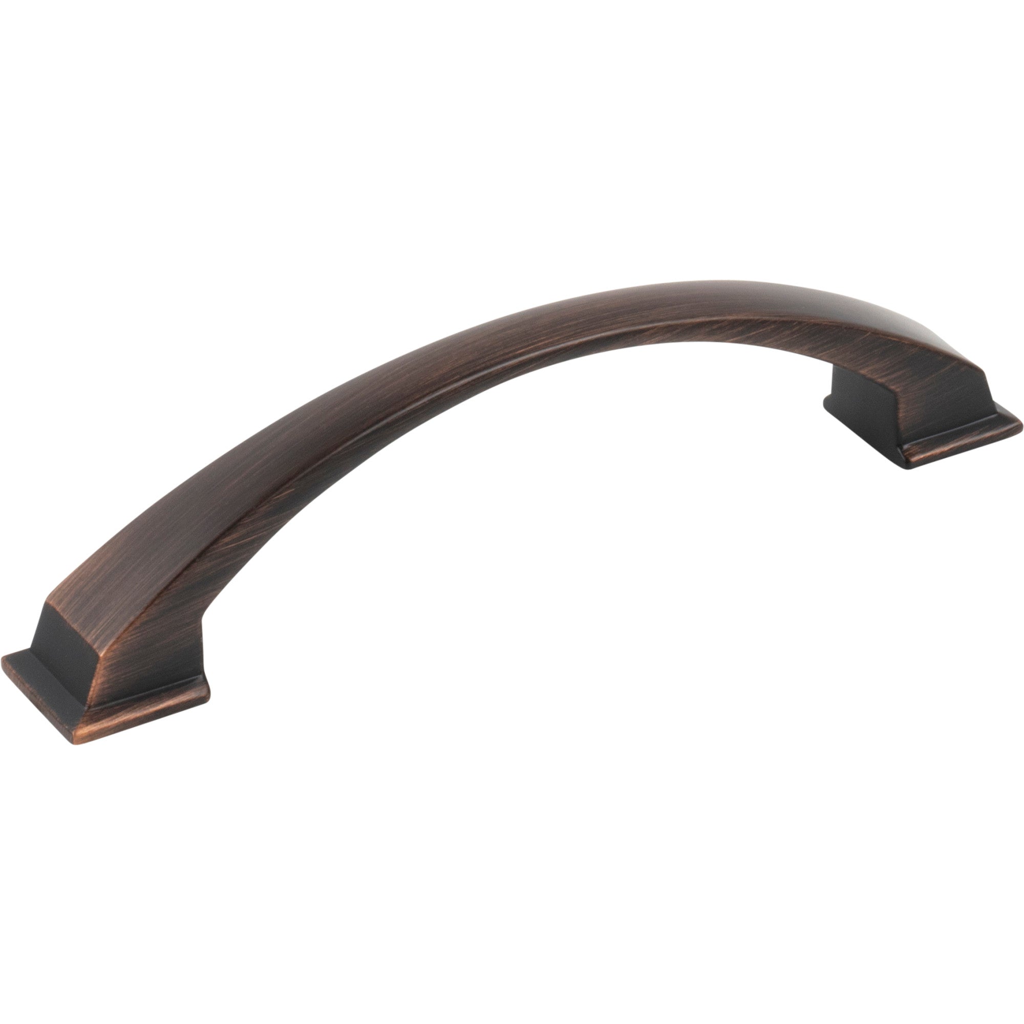 JEFFREY ALEXANDER 944-128DBAC Roman 128 mm Center-to-Center Arch Pull – Brushed Oil Rubbed Bronze