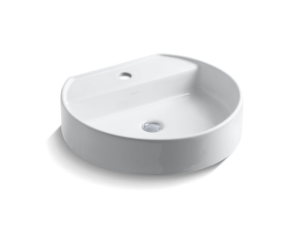 Chord® Vessel Bathroom Sink With Single Faucet Hole