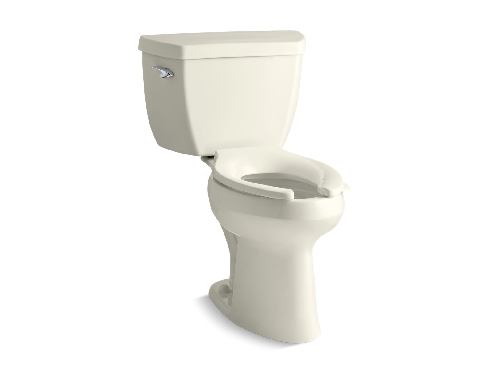 KOHLER K-3493-96 Highline Classic Two-Piece Elongated Toilet, 1.6 Gpf In Biscuit