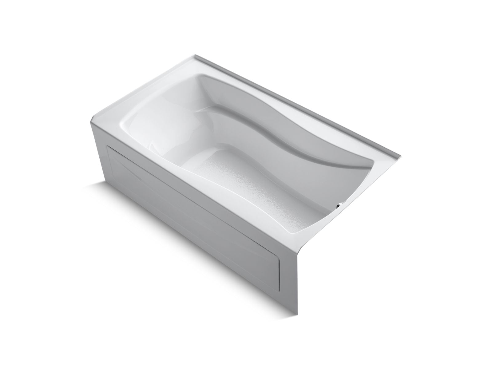 KOHLER K-1229-RA-0 Mariposa 66″ X 36″ Alcove Bath, Right Drain In White