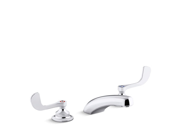 Triton® Bowe® 0.5 Gpm Widespread Bathroom Sink Faucet With Laminar Flow And Wristblade Handles, Drain Not Included