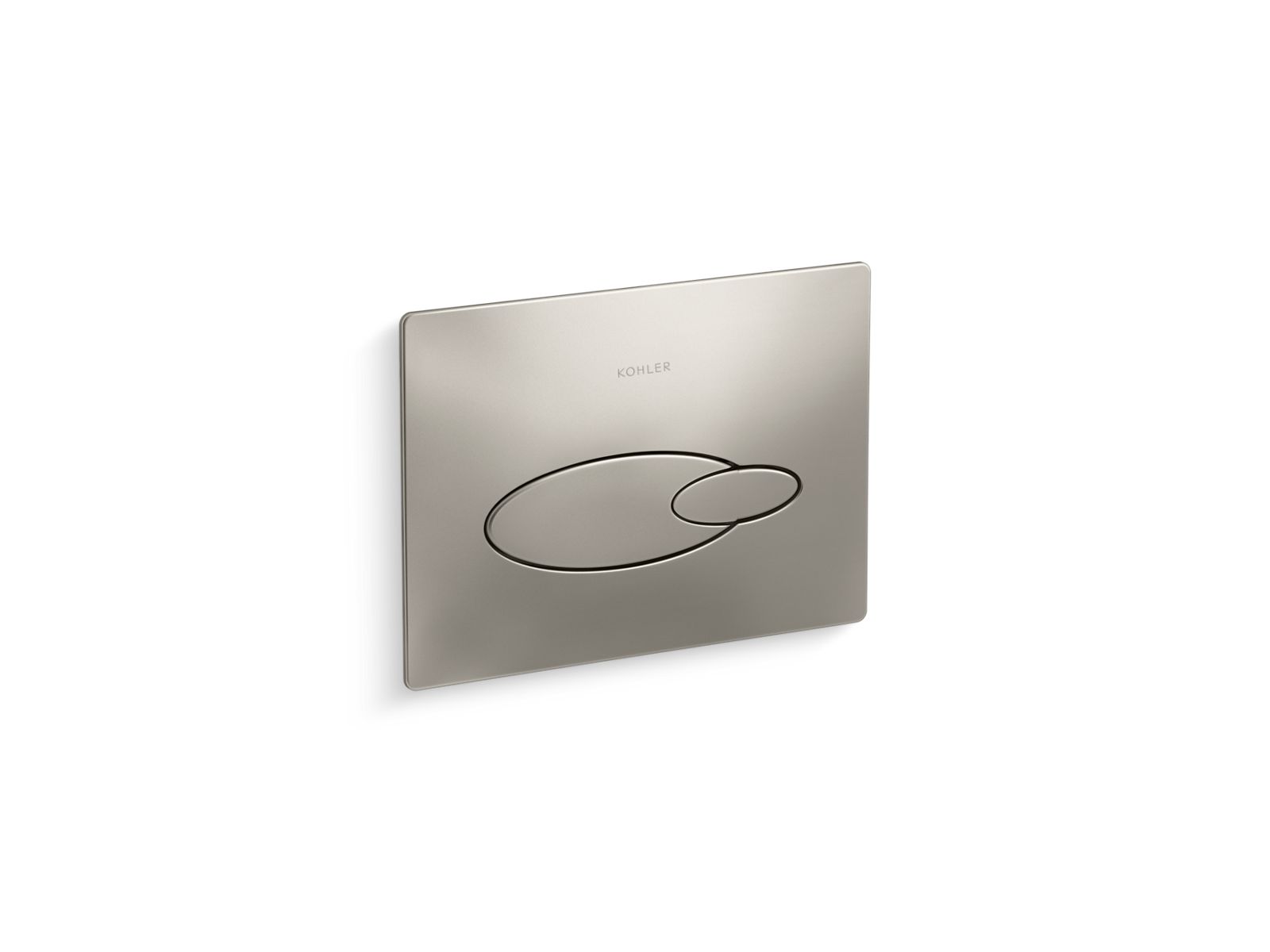 KOHLER K-4177-BN Droplet Flush Actuator Plate For 2″X4″ In-Wall Tank And Carrier System In Vibrant Brushed Nickel